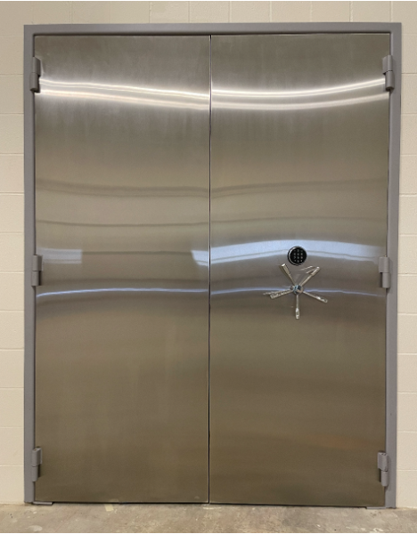 An image of the outside of the Sparks Brain Preservation patient care vault.